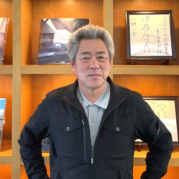 深谷建設工業株式会社の代表者の写真