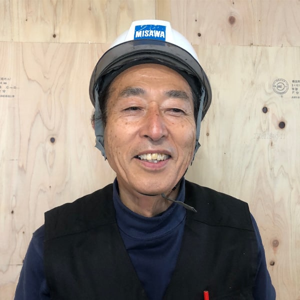 有限会社目黒建設の代表者の写真